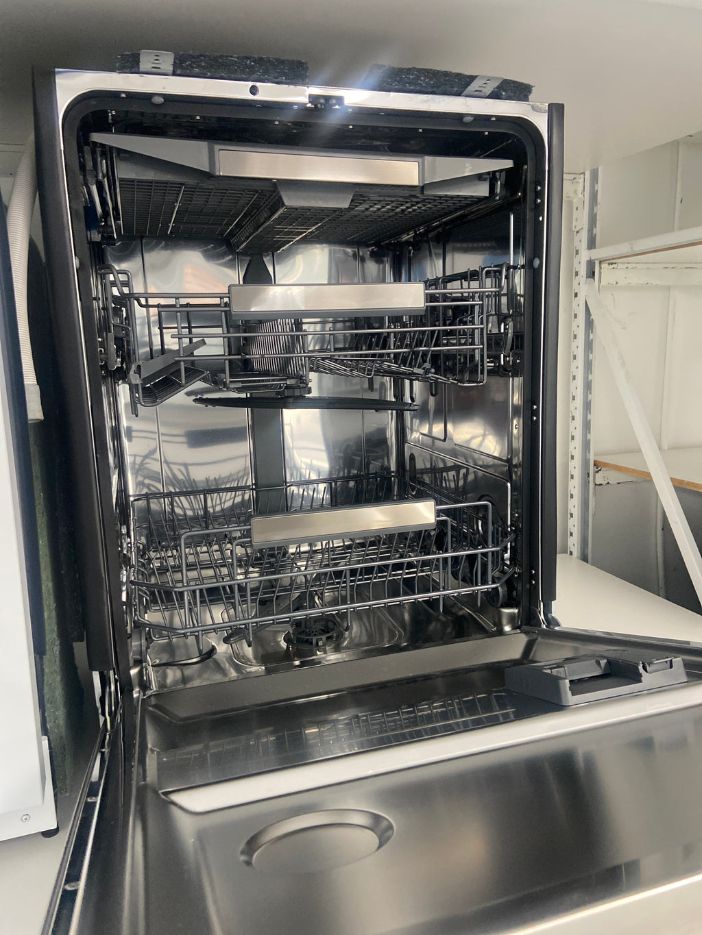 GE stainless dishwasher, “Open Box”, 6 Months warranty