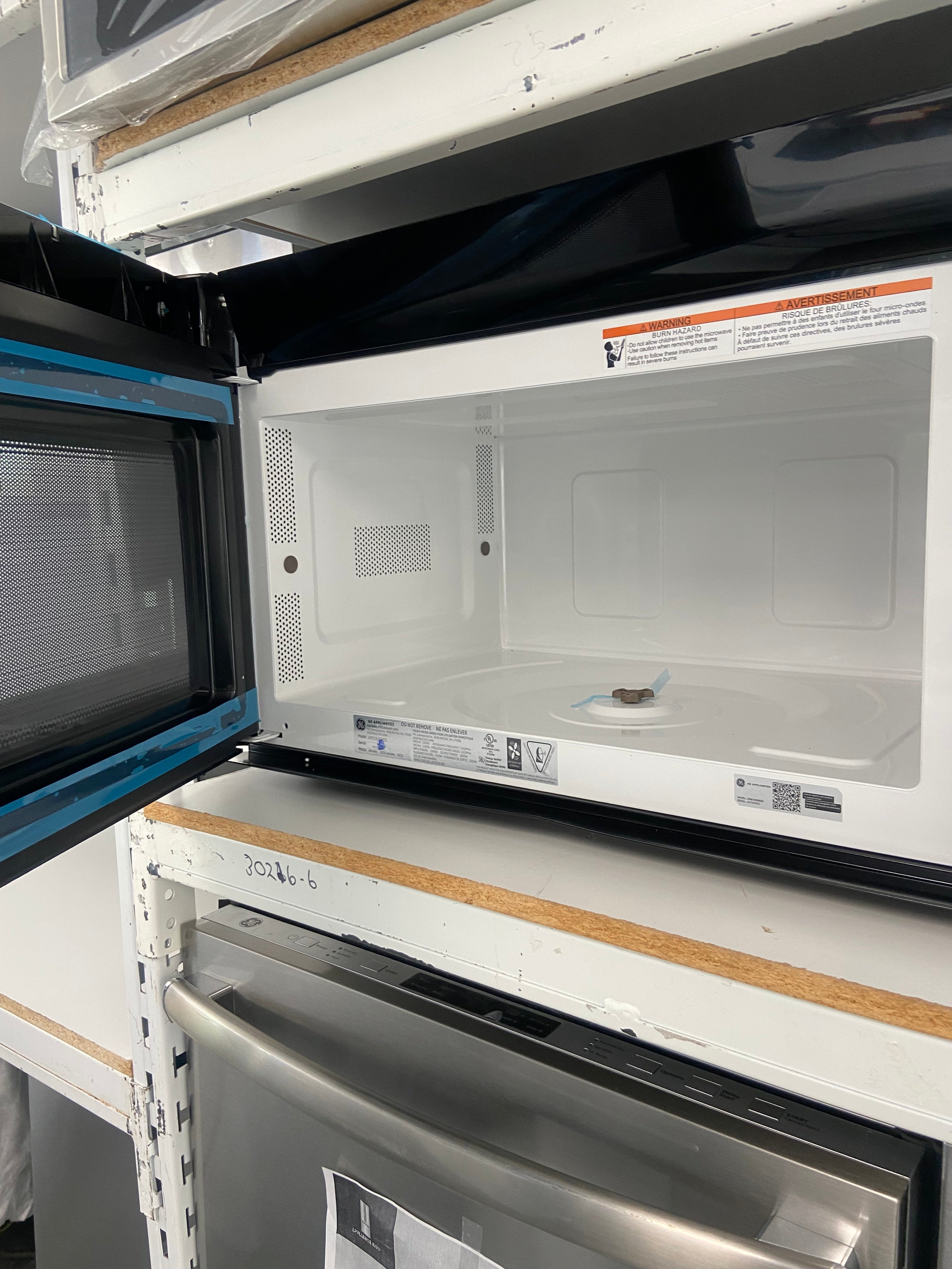 Stainless Over The Range Microwave "Scratch and Dent"