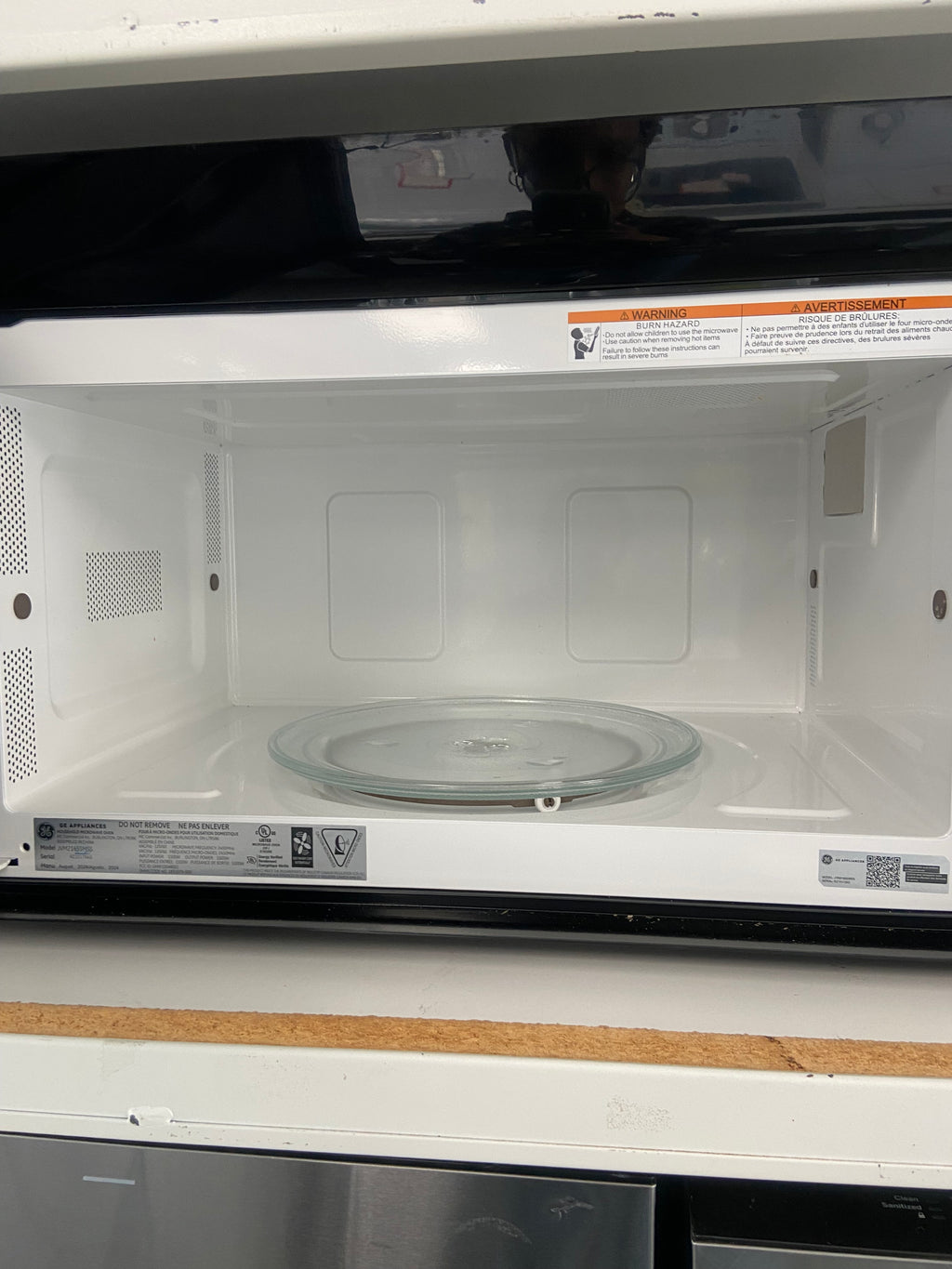 Stainless Over The Range Microwave "Refurbished"