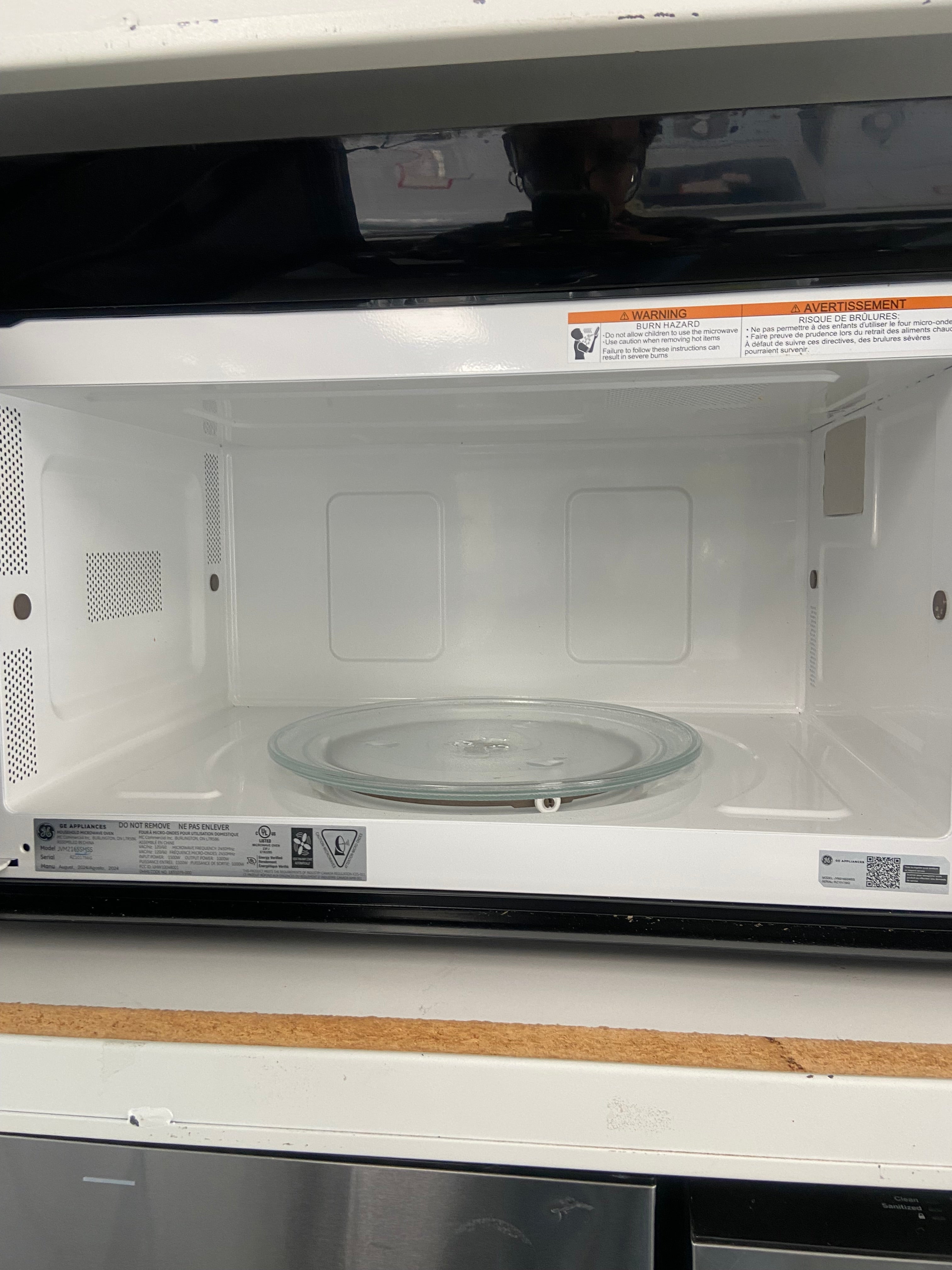 Stainless Over The Range Microwave "Refurbished"
