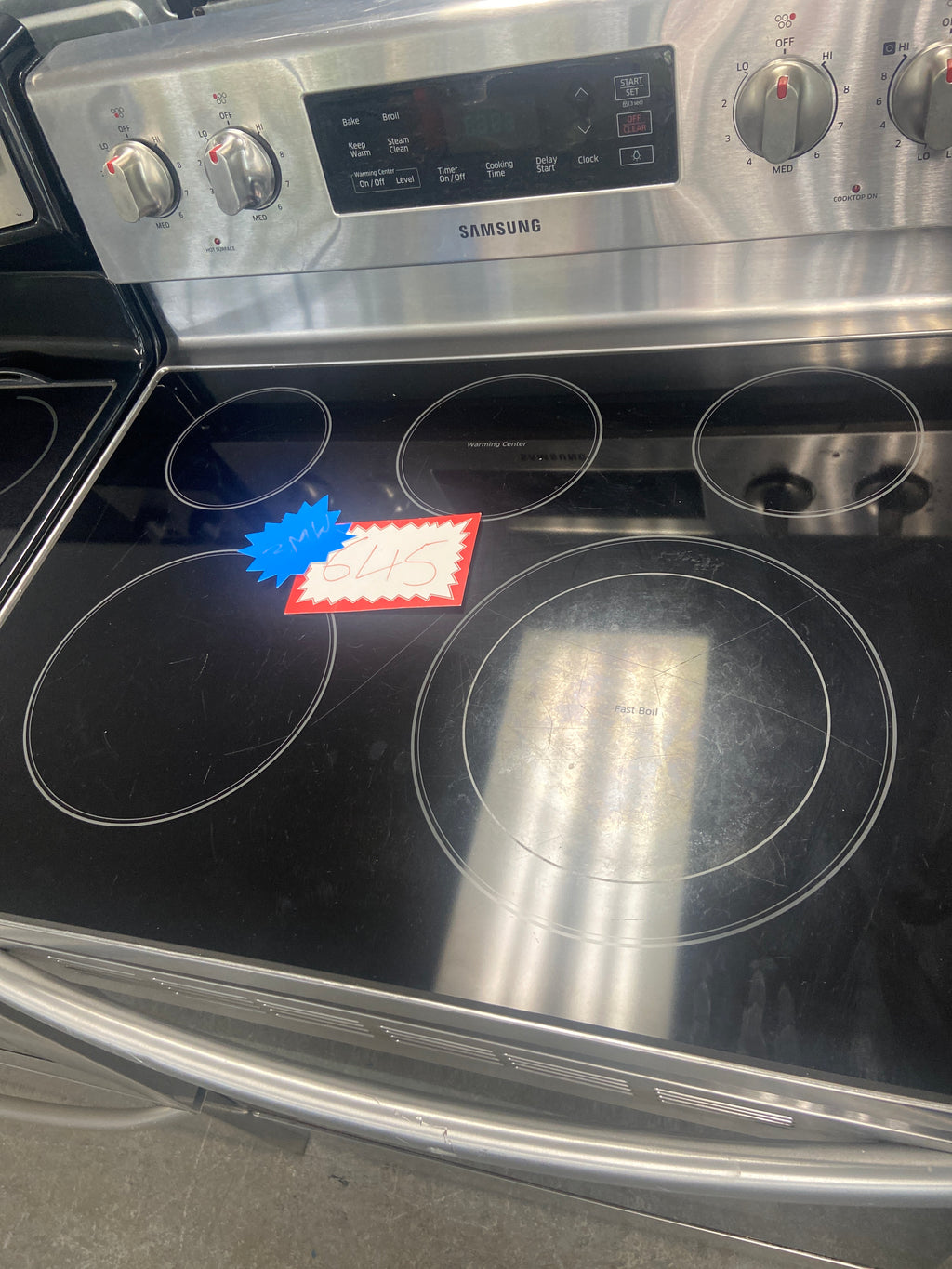 Samsung Stainless stove, NE59K3310SS/AC,  “Refurbished”, 3 Months warranty