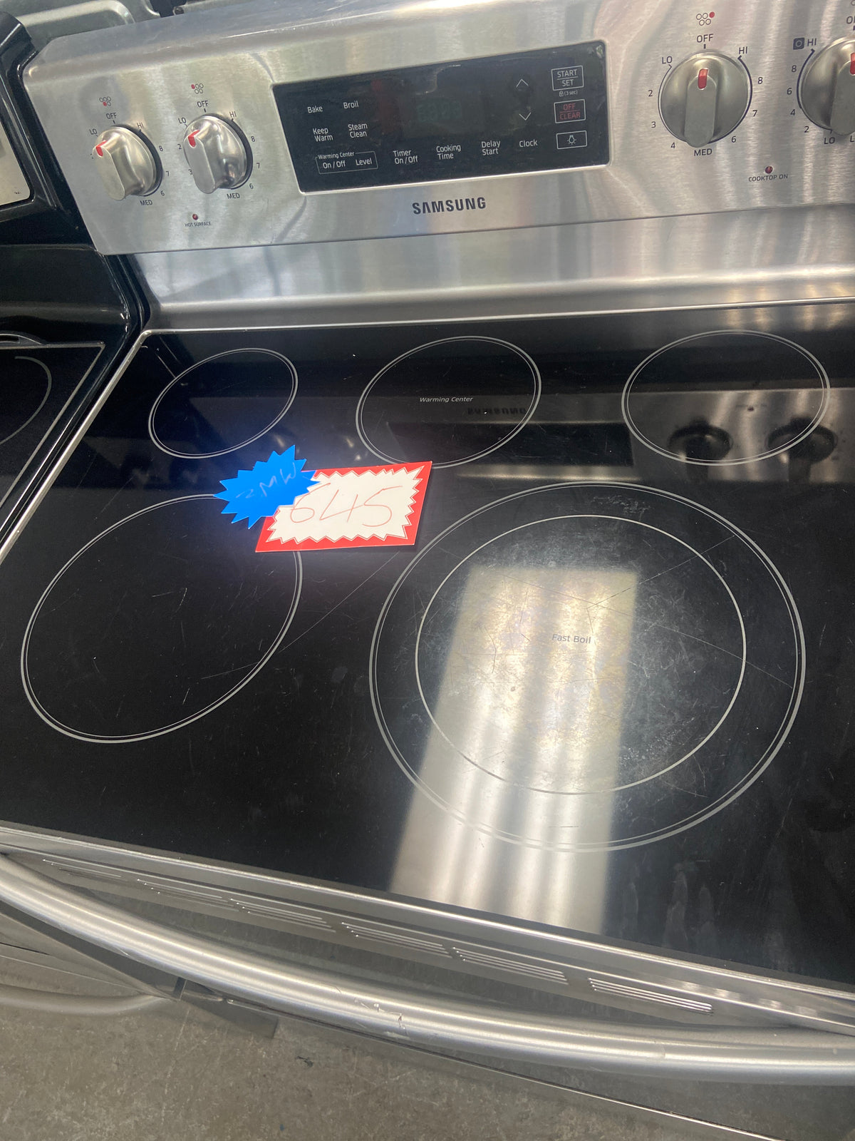 Samsung Stainless stove, NE59K3310SS/AC,  “Refurbished”, 3 Months warranty