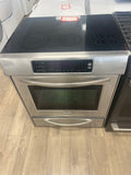 Kitchen Aid glass top stove, "Refurbished", slide in Stove.