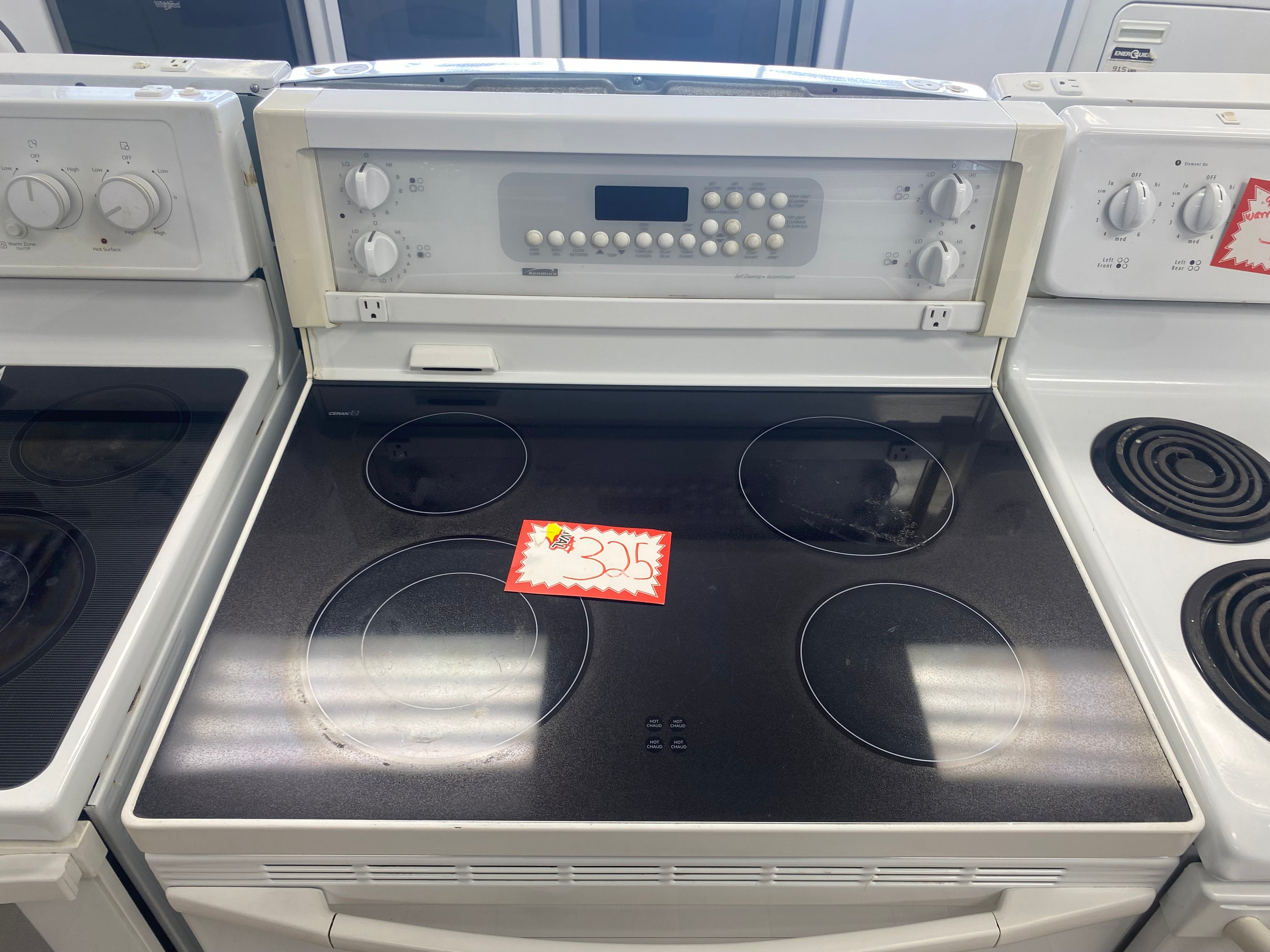 Kenmore glass top stove