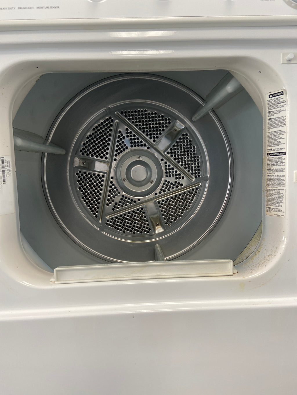 Frigidaire white dryer, heavy duty, moisture sensor, “ Refurbished”, 3 Months Warranty