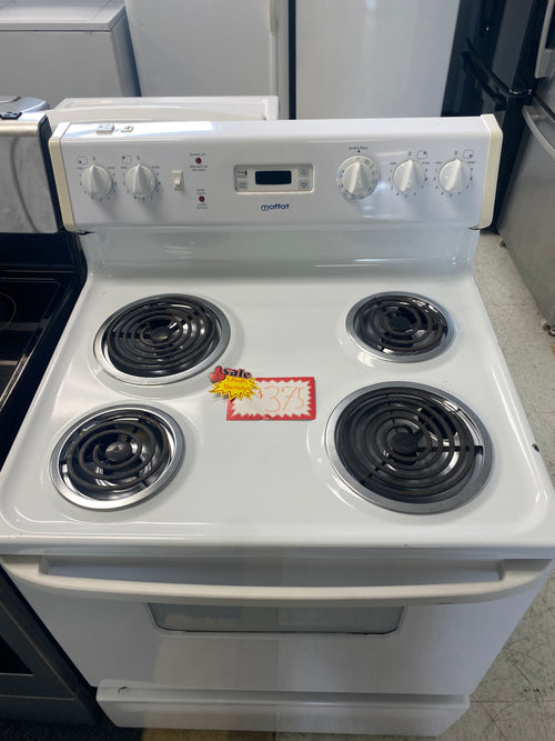 27” Moffat coil top stove "Used"