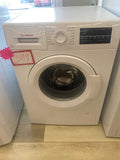 24” Bosch Front load washer, white "Refurbished"