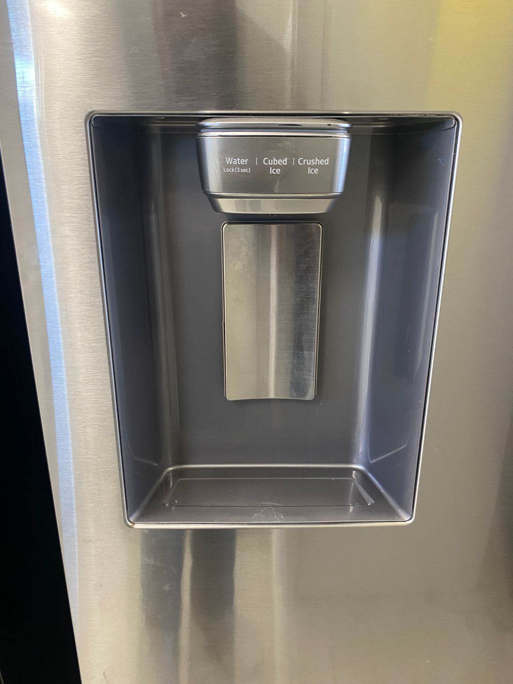 36 inch Samsung stainless steel French door fridge counter depth RF23R6201SR ( no ice maker)