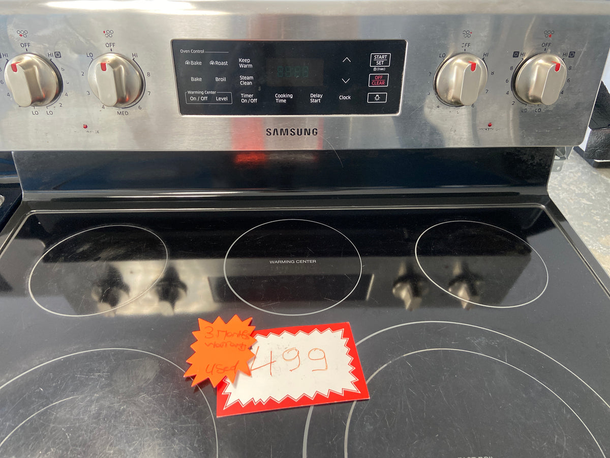 Samsung stainless stove, NE59K3321SS/AC, “Refurbished”, 3 Months Warranty