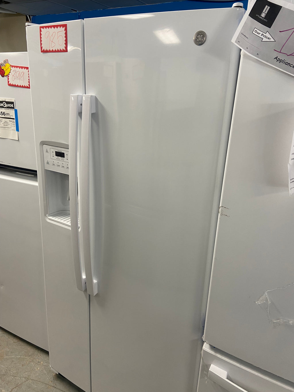 GE side by side fridge