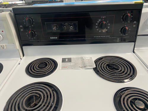 30” Admiral ADE33002 Coil Top Stove (Refurbished)