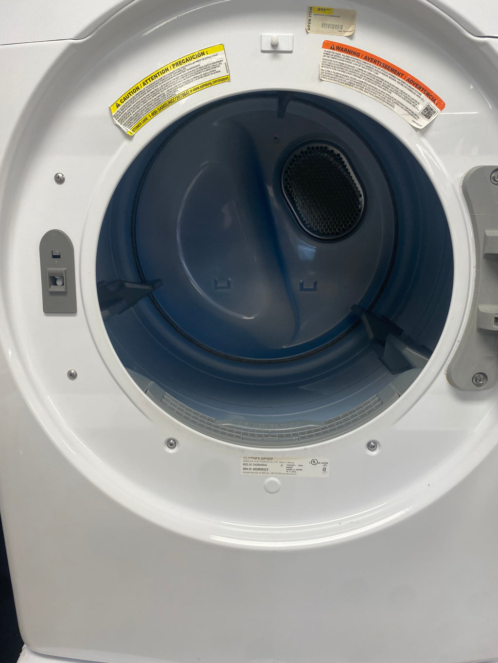Samsung front load dryer