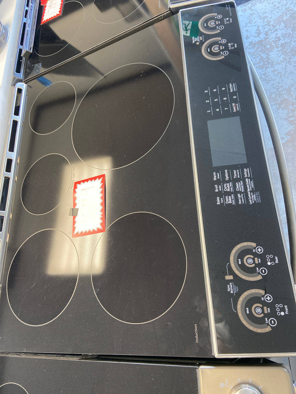 GE 30" Built-In Touch Control Induction Cooktop Stainless Steel - PCHS920YM3FS