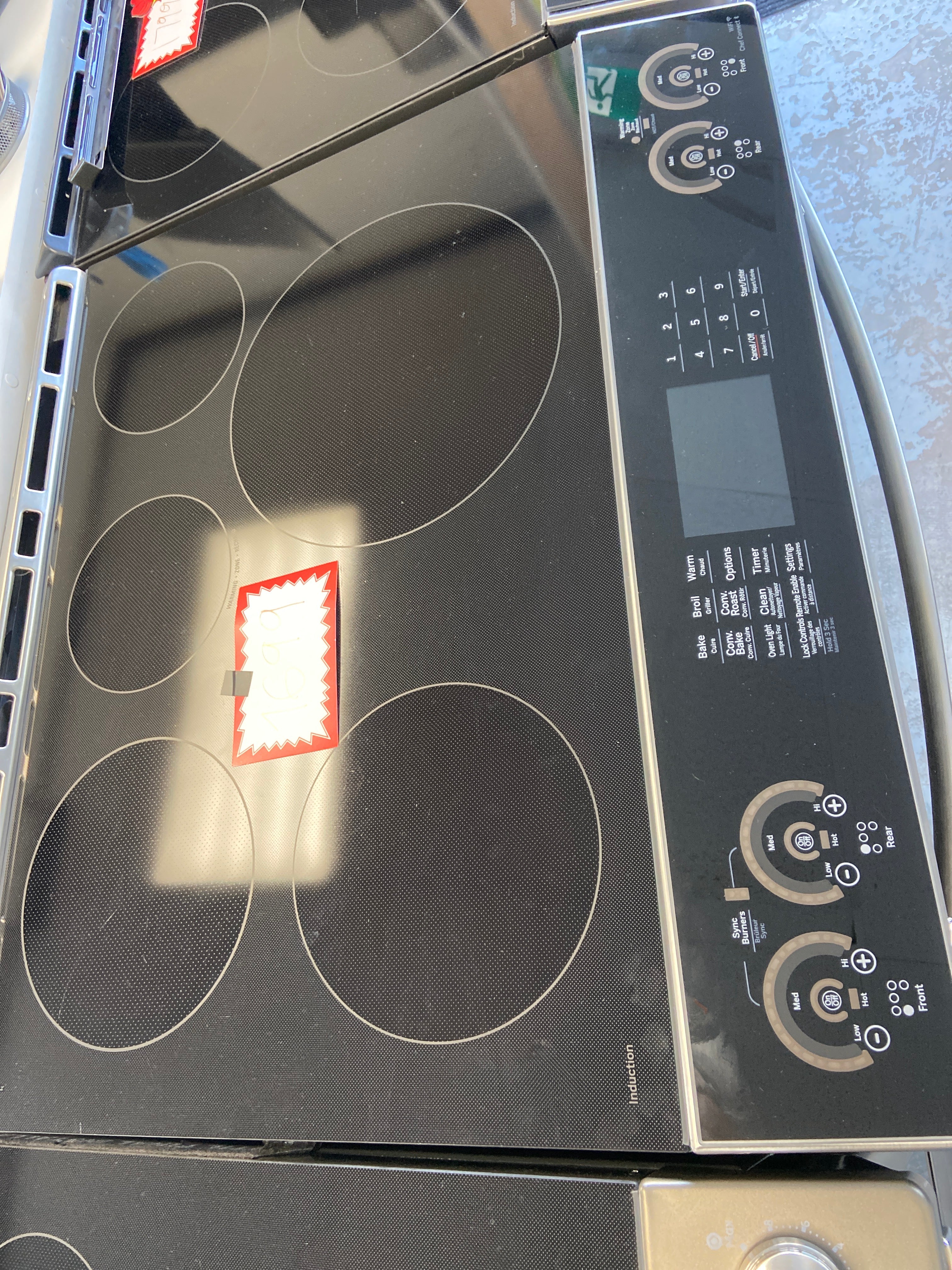 GE 30" Built-In Touch Control Induction Cooktop Stainless Steel - PCHS920YM3FS