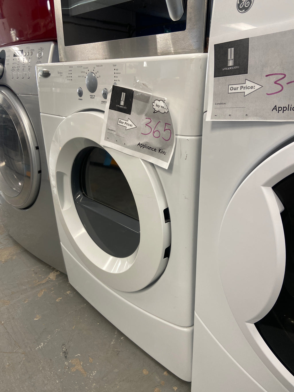 Amana Stackable Electric Dryer - White (YNED7300WW1)