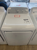 GE White Dryer " New Scratch And Dented"