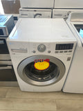 27” LG front load washer, White "Refurbished"
