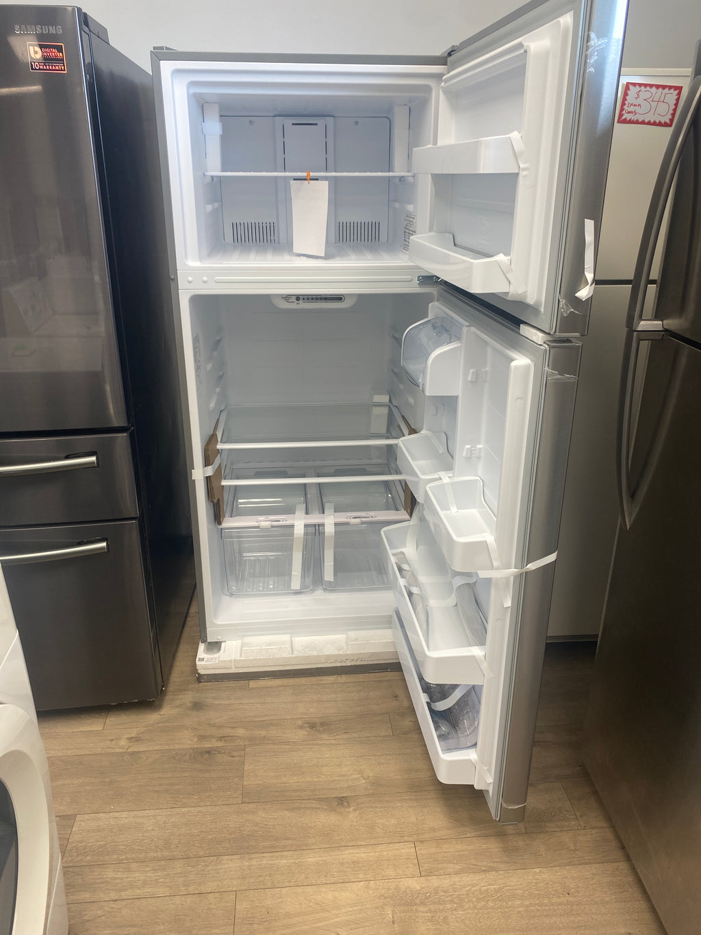 Moffat Top-Freezer 18-cu.ft. Refrigerator - Stainless Steel