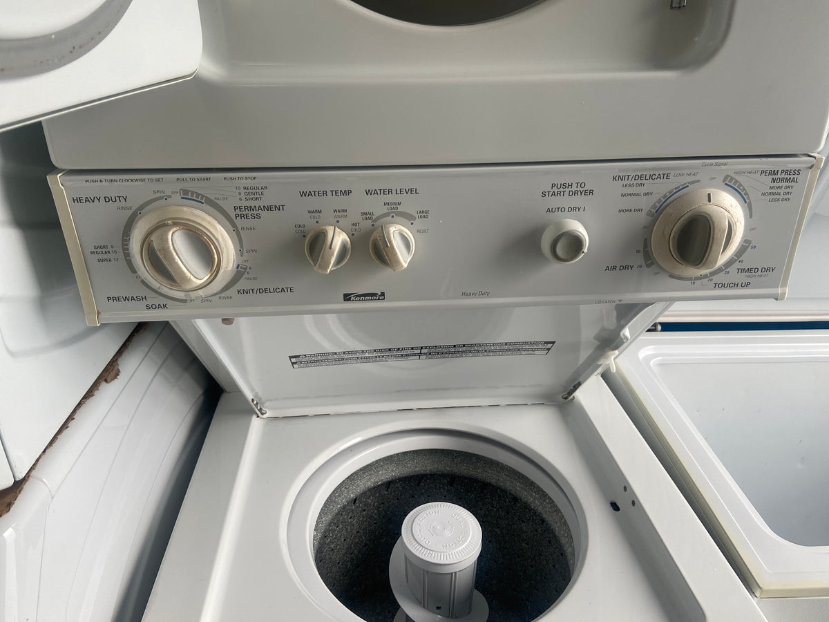 Kenmore white Laundry Center,  110 1820293, “Refurbished”, 3 Months Warranty