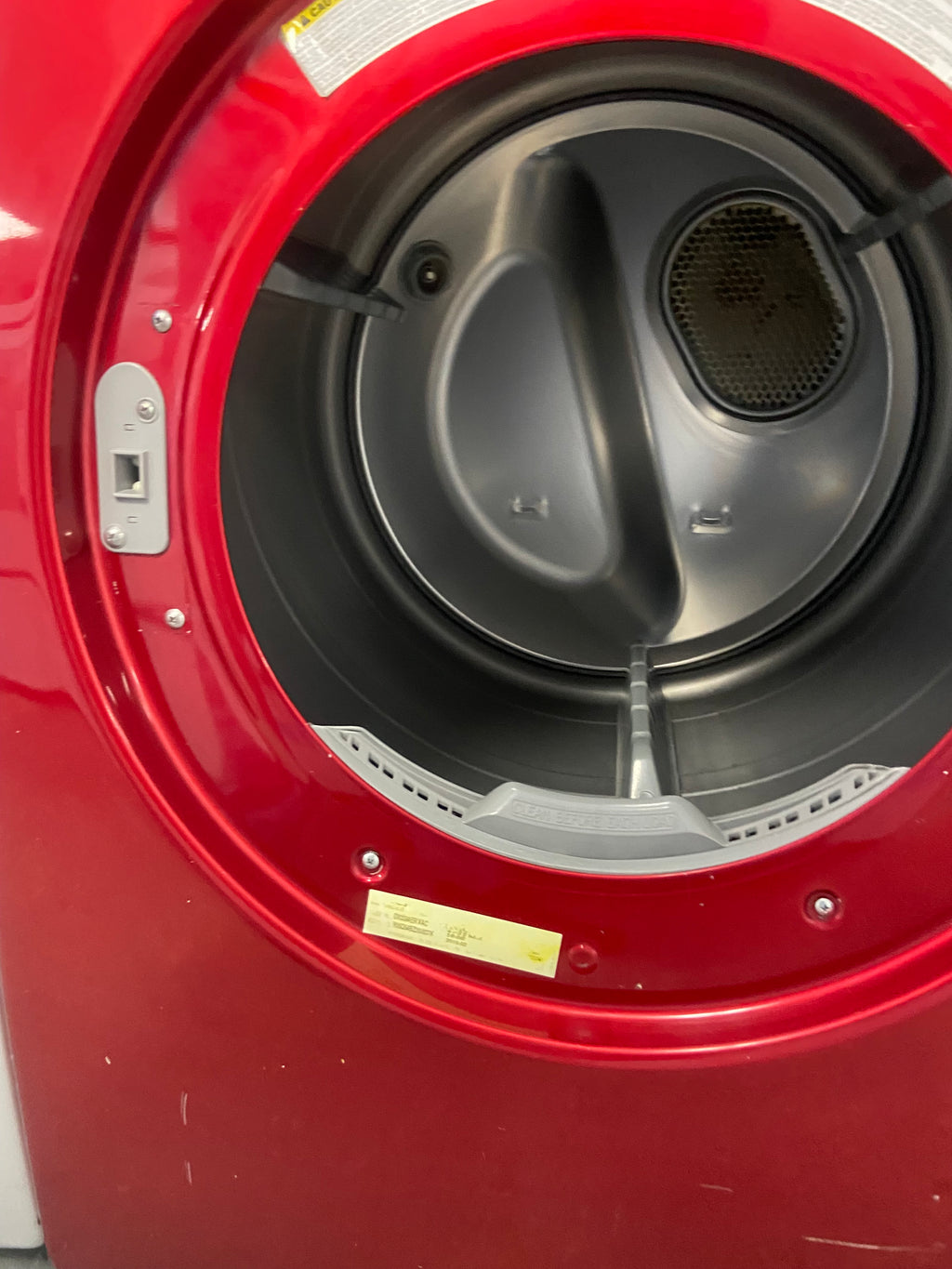 Red 27” Samsung DV339AERX/AC Dryer (Refurbished)