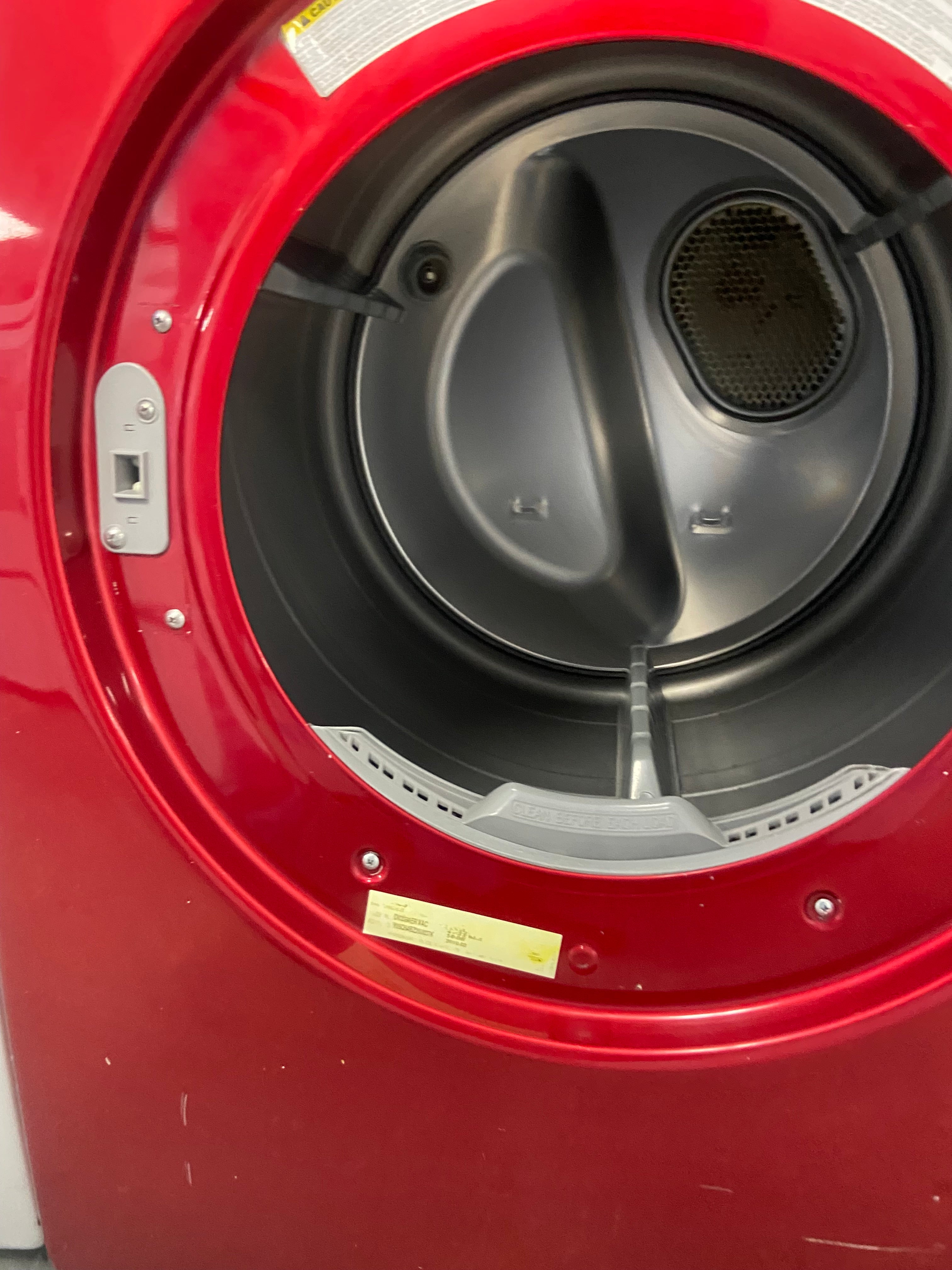 Red 27” Samsung DV339AERX/AC Dryer (Refurbished)