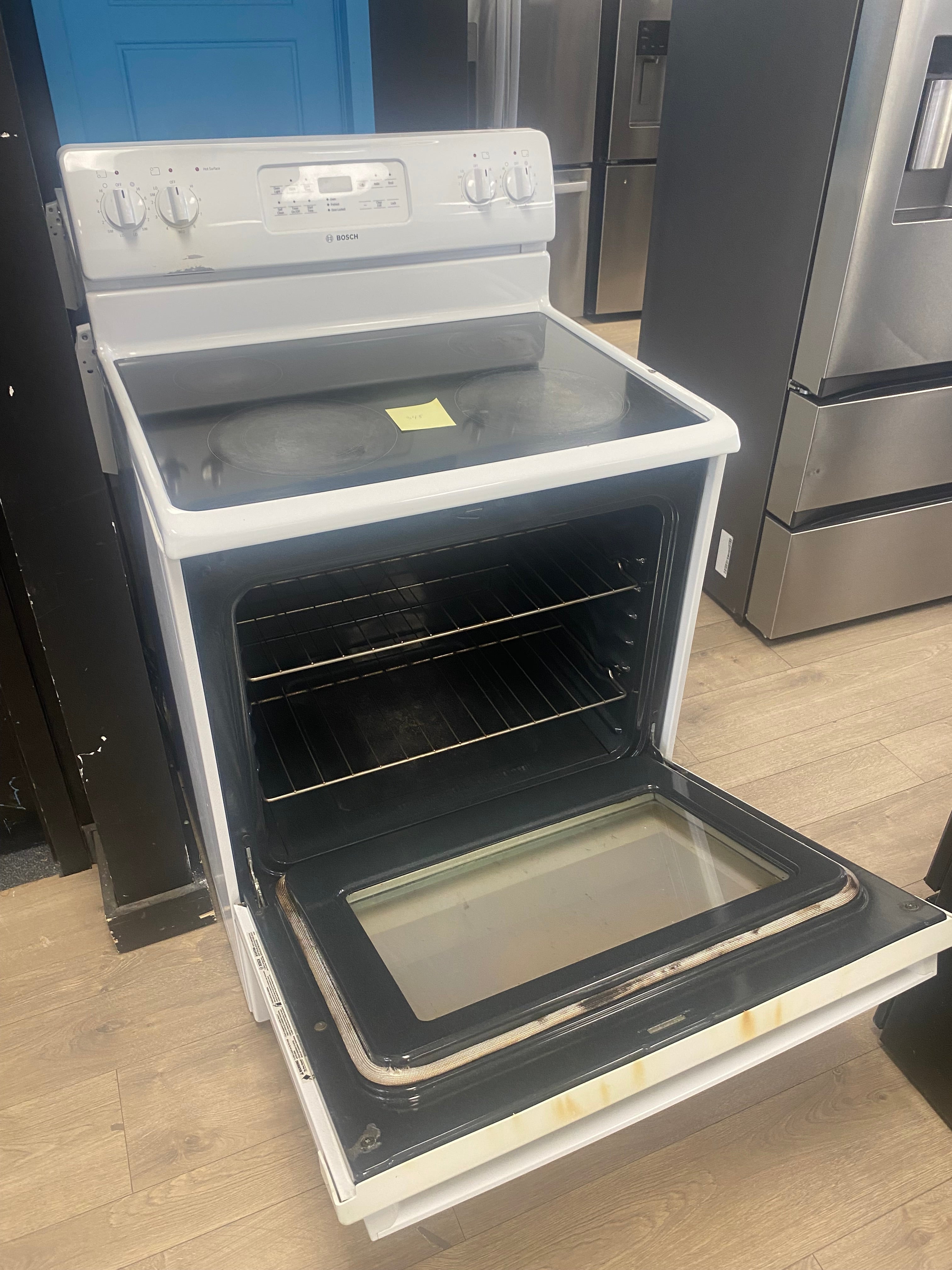 Bosch 30” glass top stove