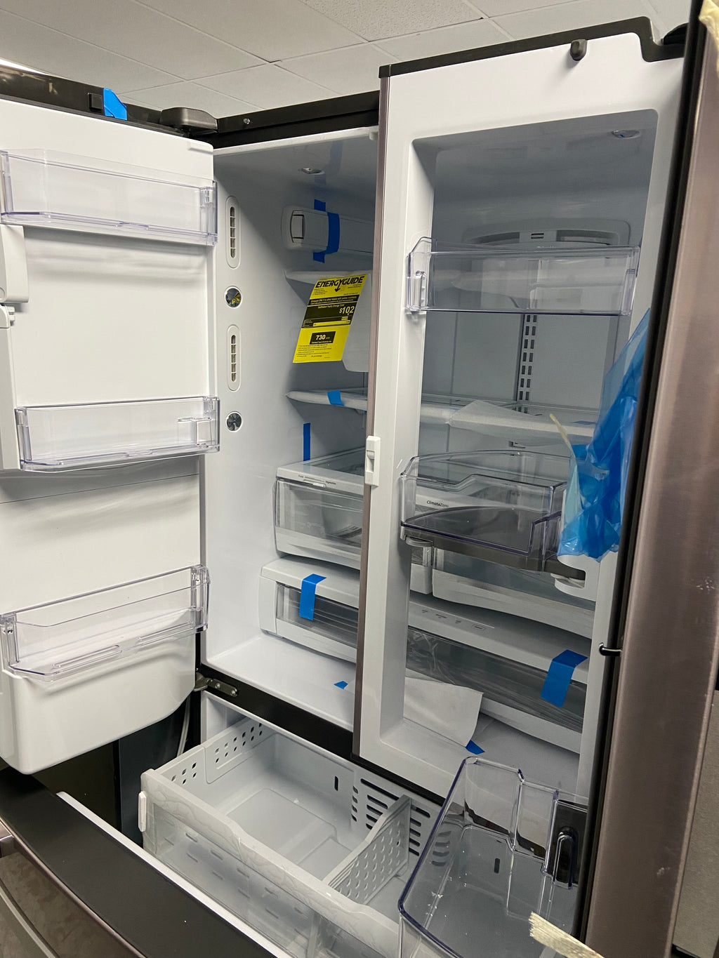 GE Brand New Stainless Fridge with Water dispenser