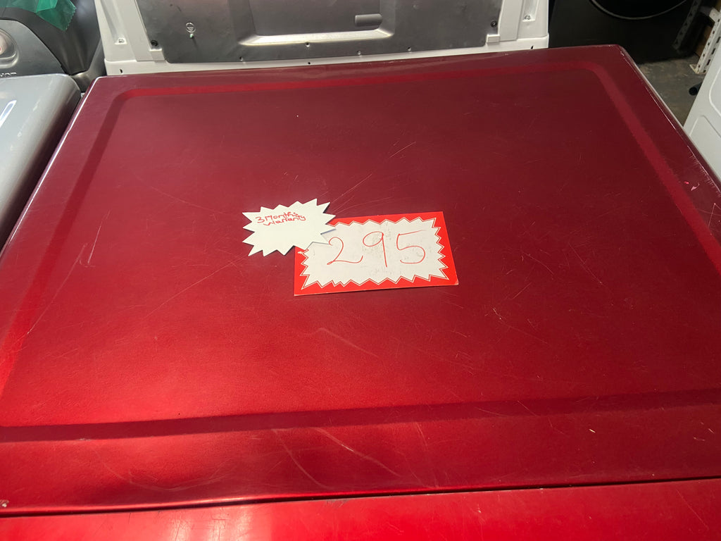 Red 27” Samsung DV339AERX/AC Dryer (Refurbished)
