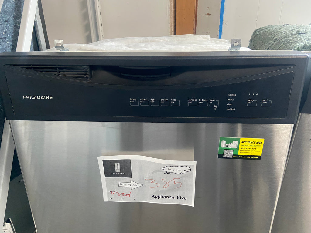 Stainless 24” Frigidaire FFBD2411NS6B Dishwasher (refurbished)