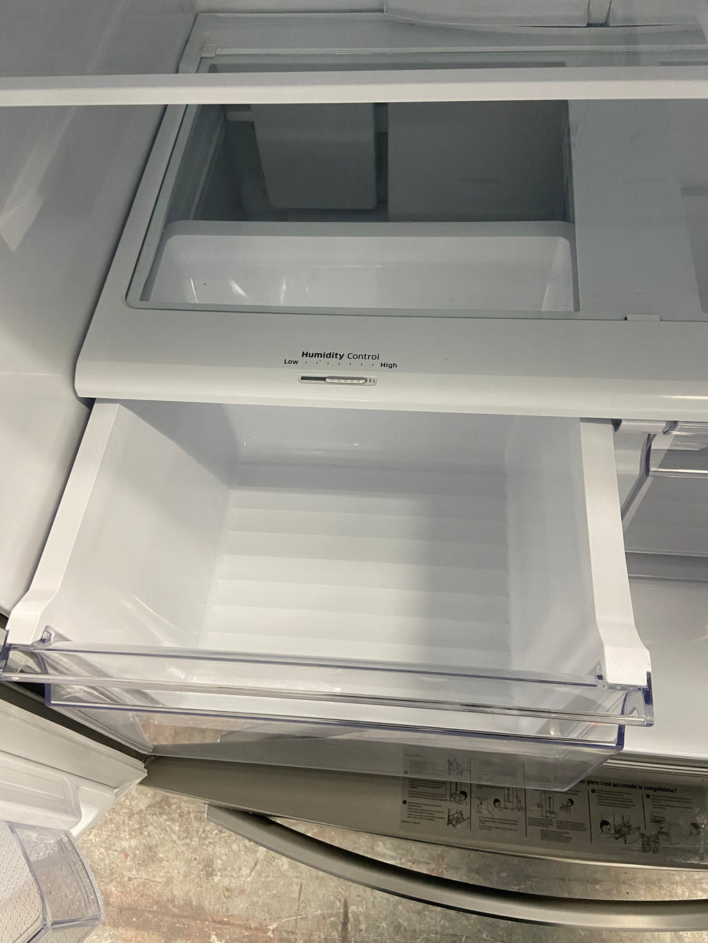 36” Stainless Steel Samsung French door fridge All-Around cooling “Refurbished”