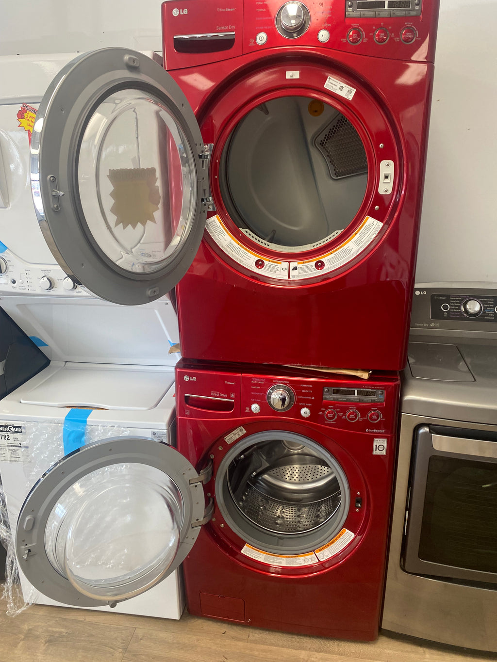 LG stackable washer and dryer