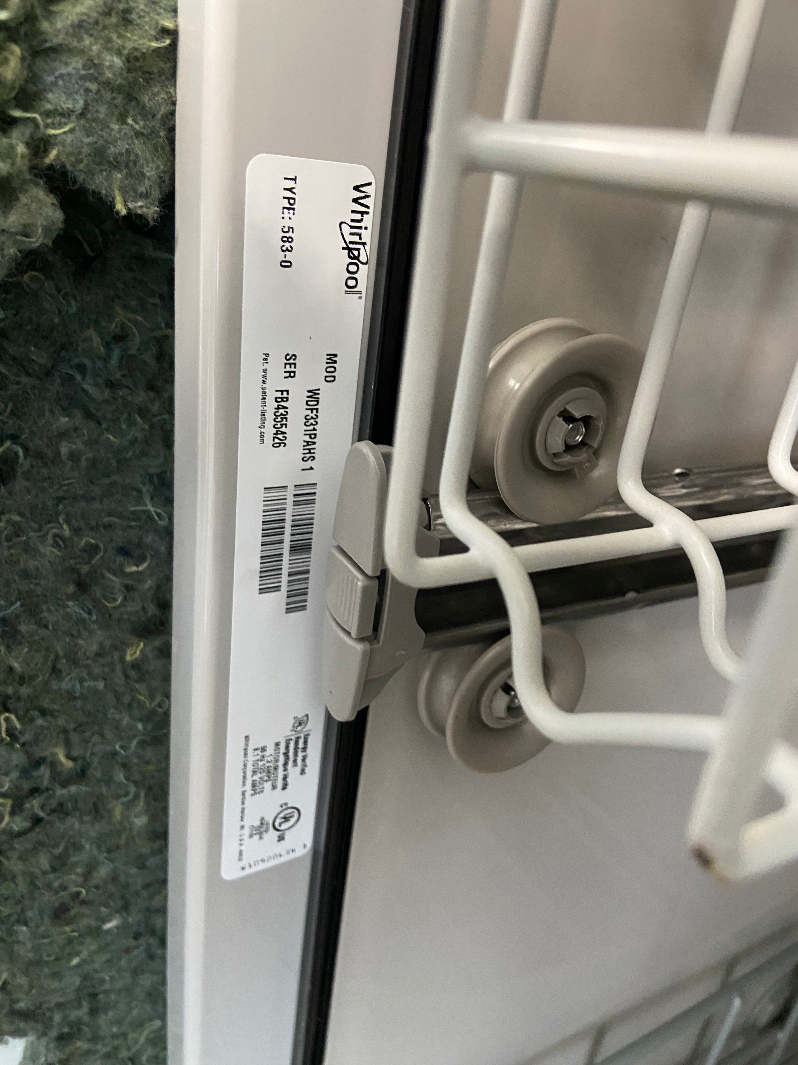 Stainless Whirlpool WDF331PAHS Dishwasher (Refurbished)