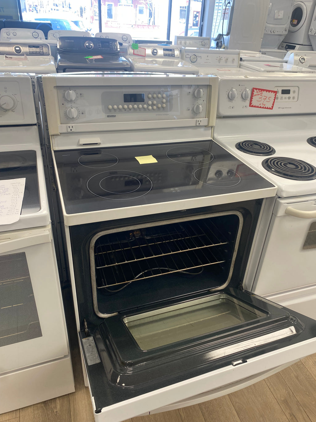 Kenmore 30” Glass Top Stove