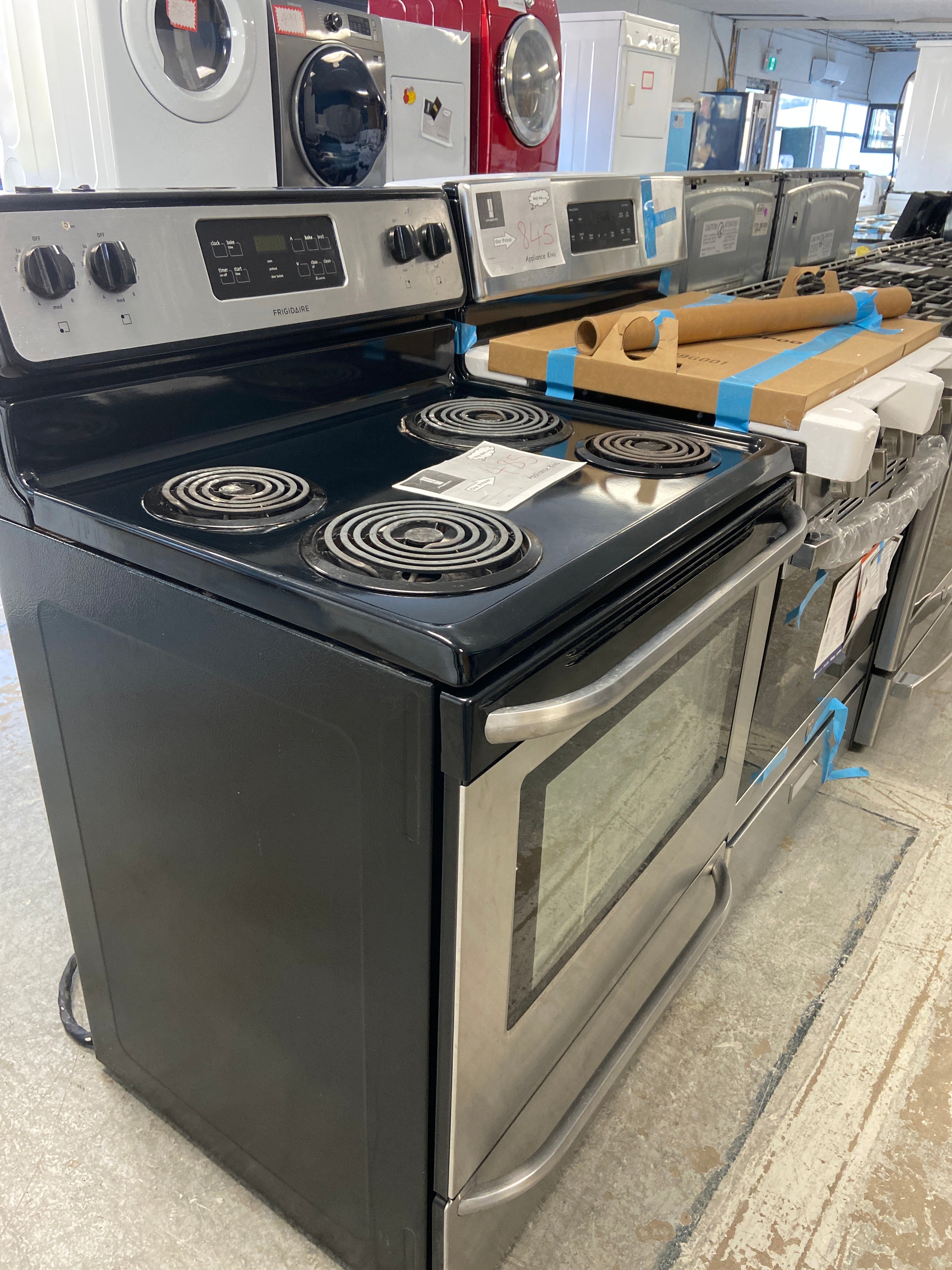 Frigidaire 30" Electric Freestanding Range with Storage Drawer Stainless Steel - CFEF3046LSH