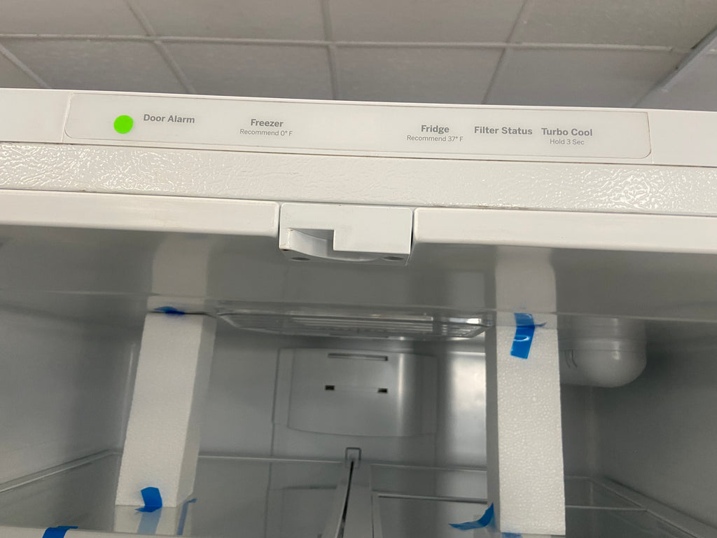 White Brand New GE fridge