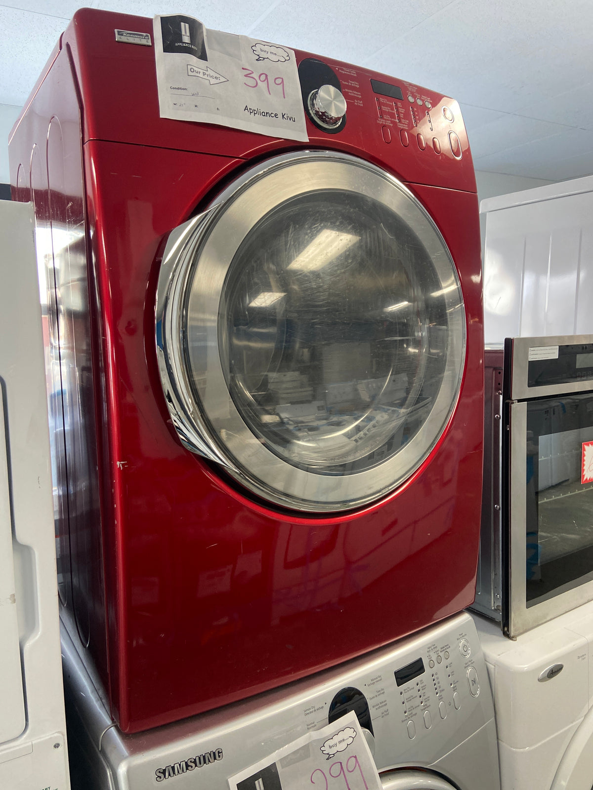 Kenmore Elite Electric Dryer - White (592-893040)