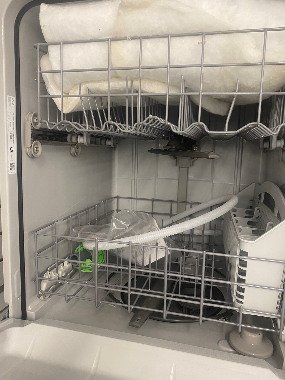 24” Whirlpool Stainless Built-in Dishwasher "Brand New-Open Box"
