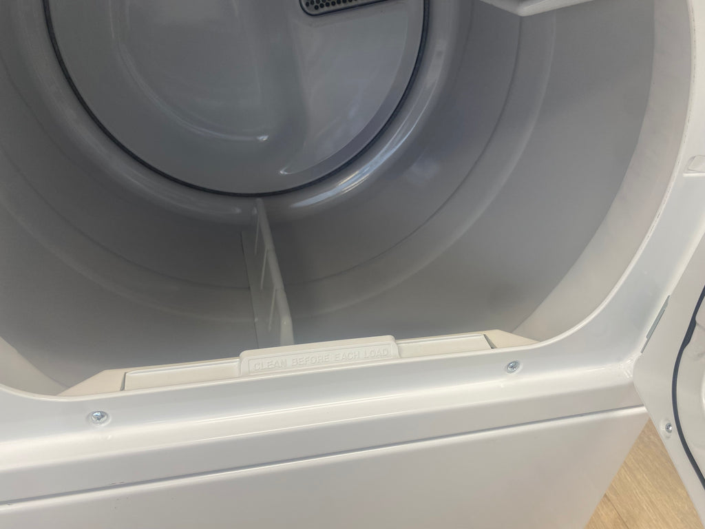 Maytag washer and dryer set, side by side set up, "New Open Box".
