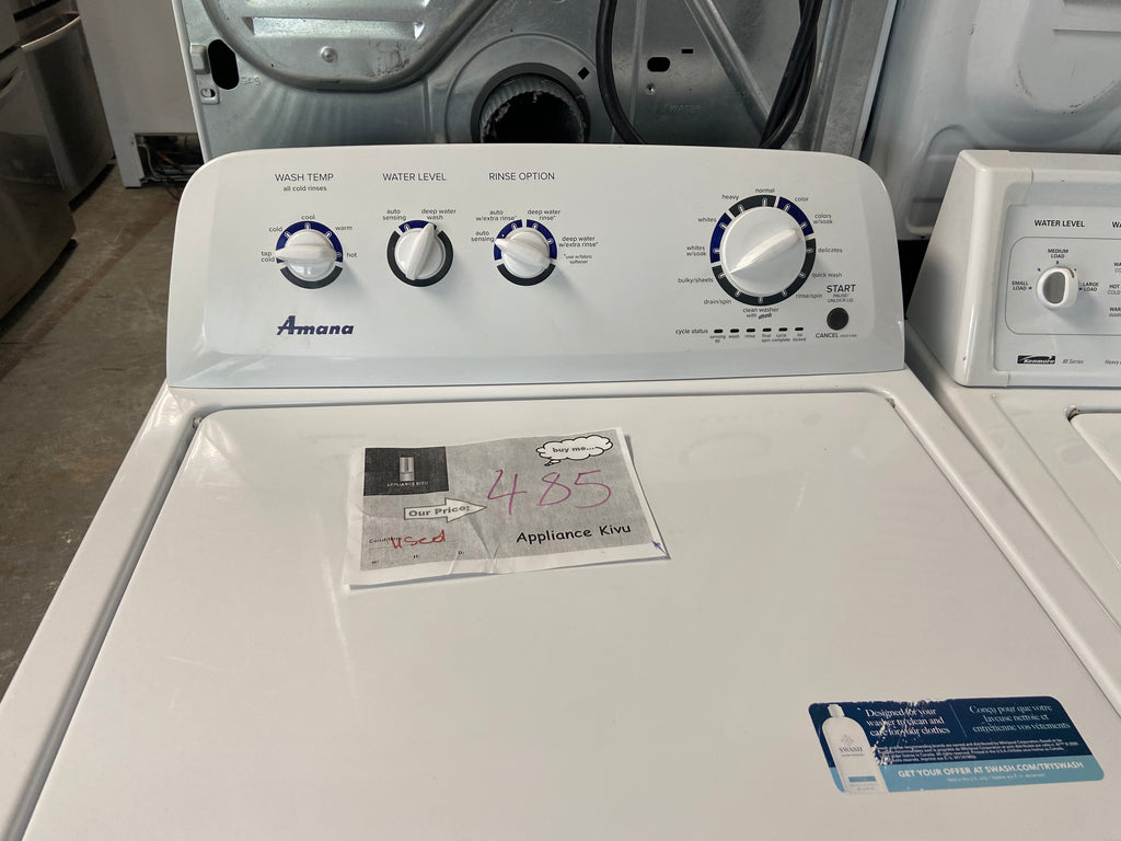 White Amana NTW4519JW2 Top Load Washer (Refurbished)
