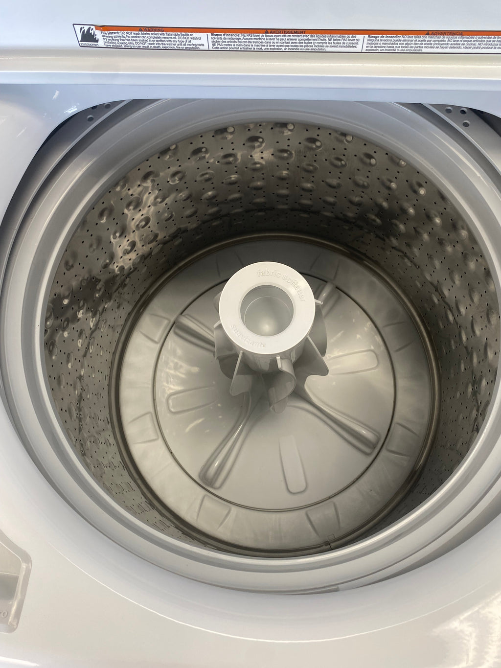 GE top load washer "New Scratch and \dented"