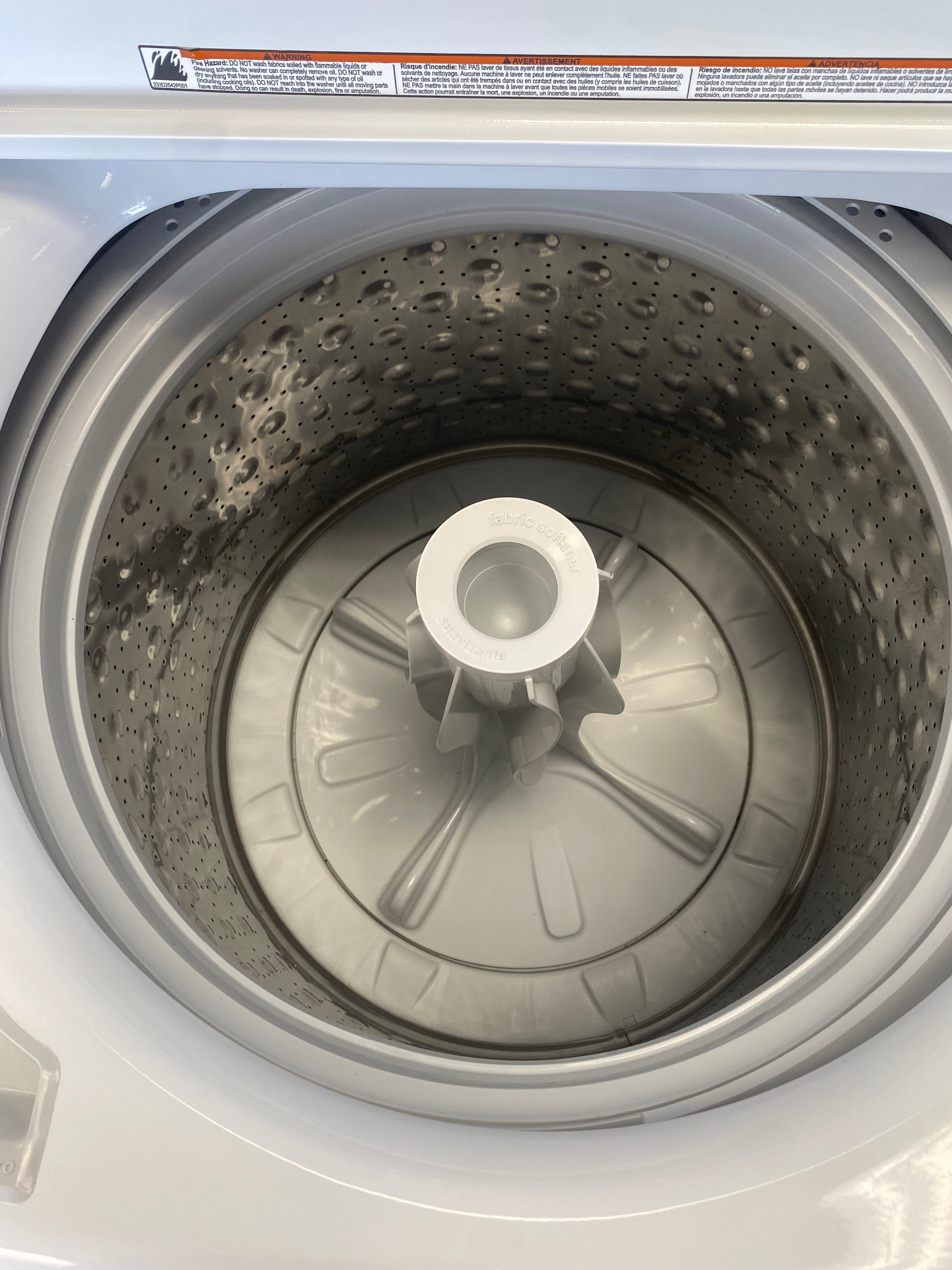 GE top load washer "New Scratch and \dented"