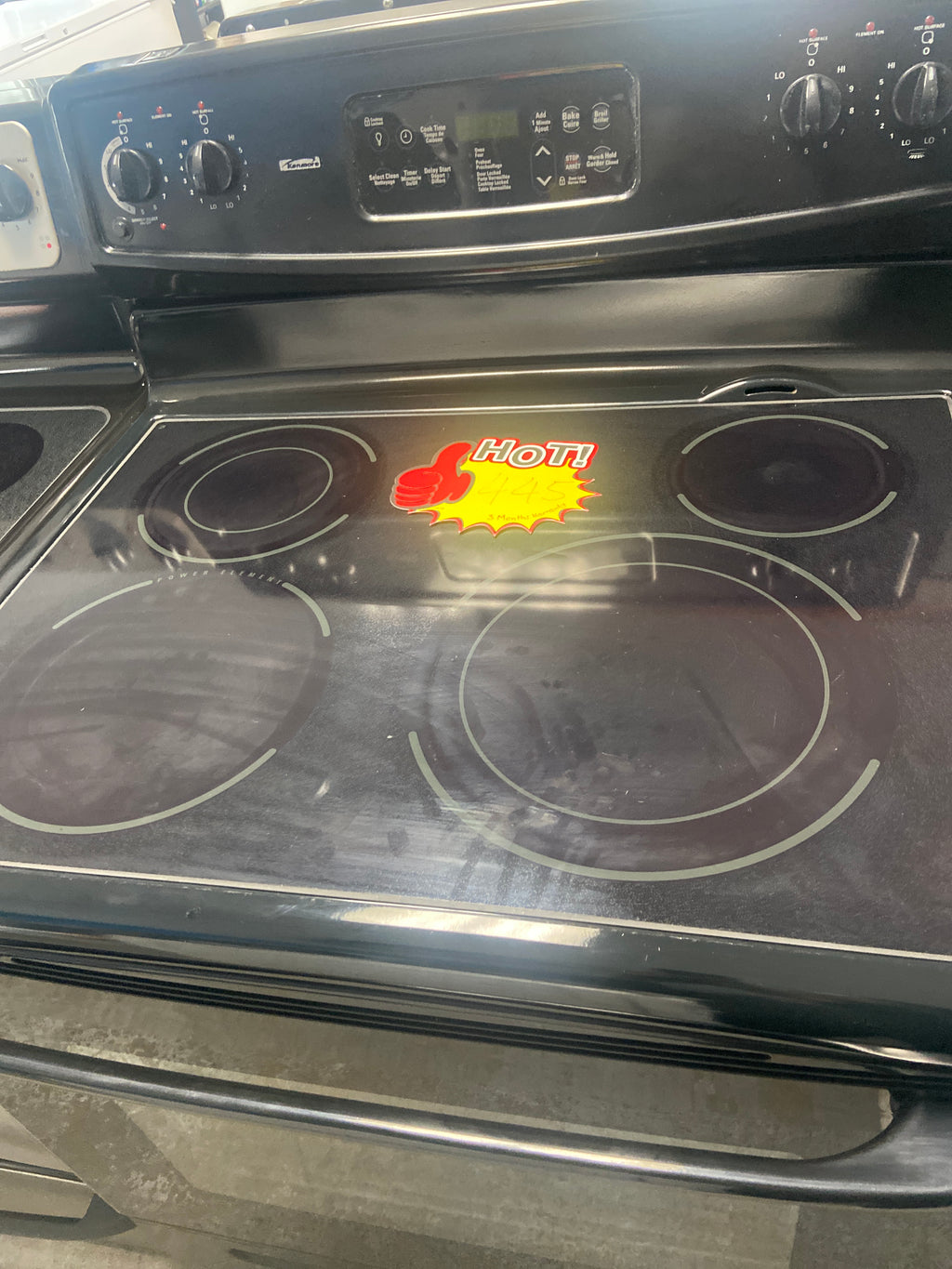 Kenmore stove, C970-635493, “Refurbished”, 3 Months warranty