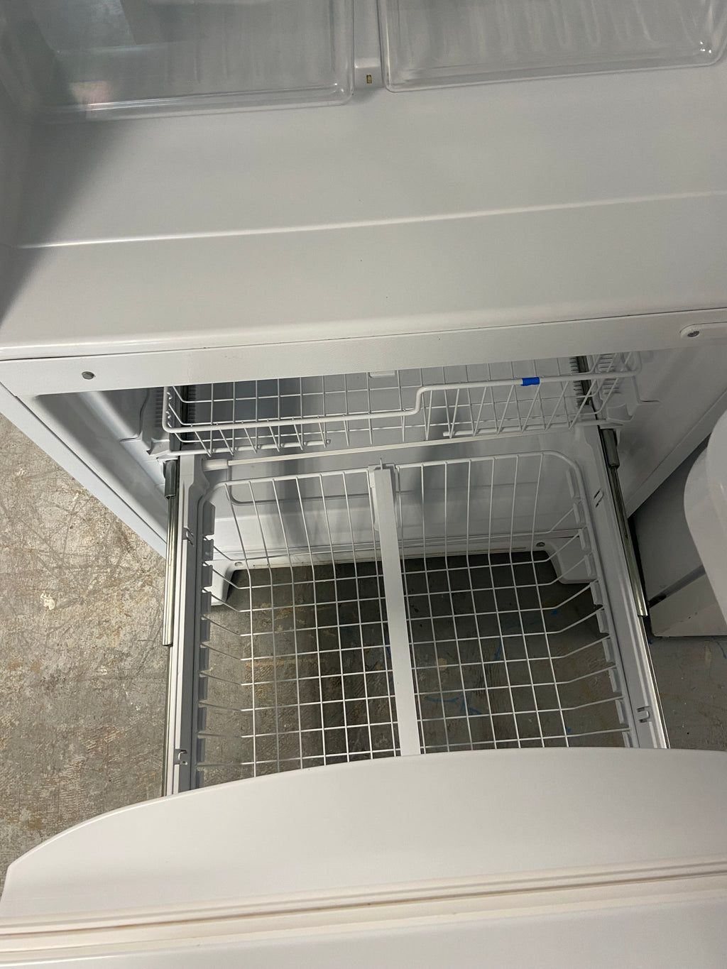 White 30” Whirlpool WRB329DFBW01 Fridge (Refurbished)