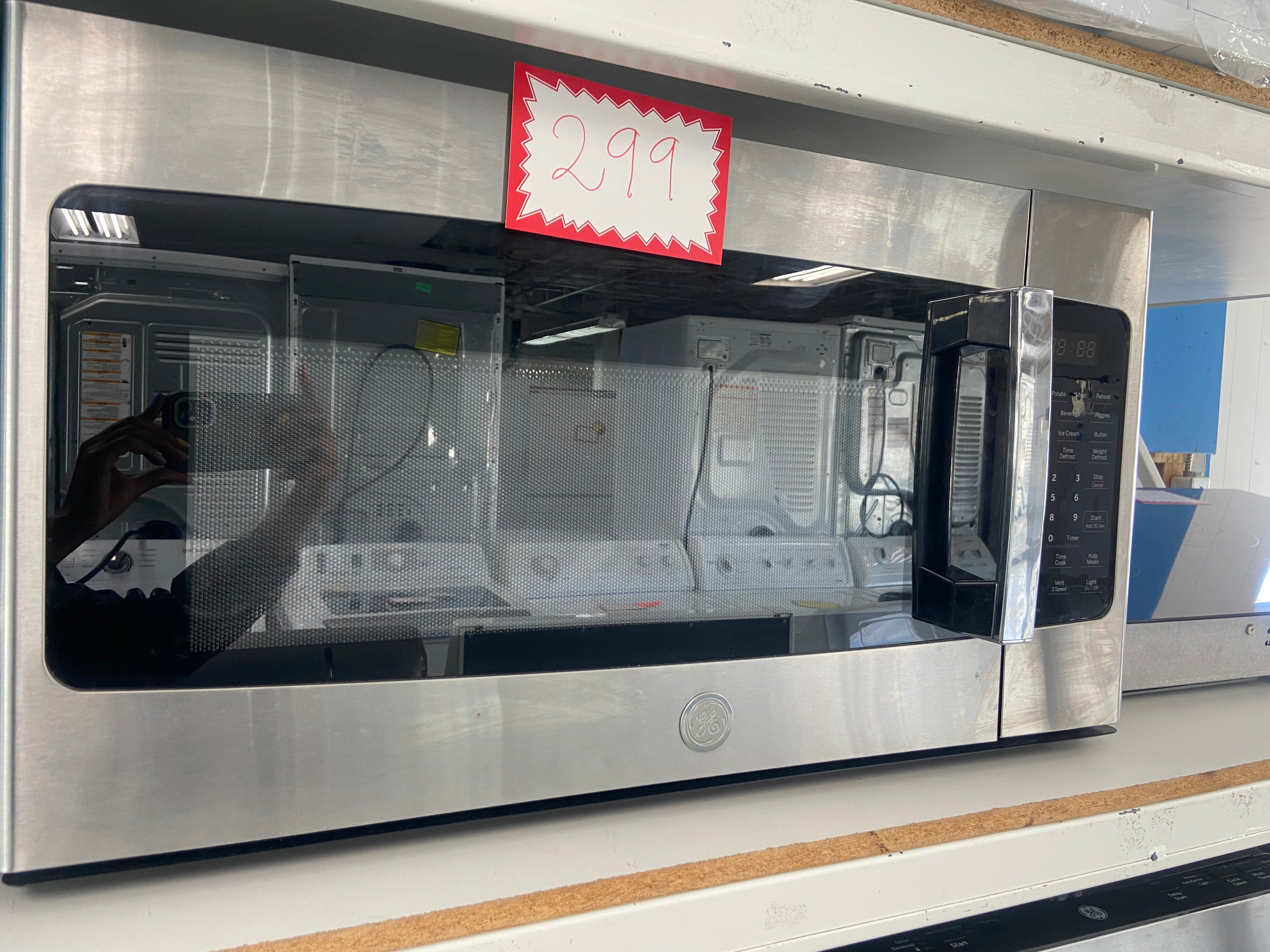 Stainless Over The Range Microwave "Refurbished"
