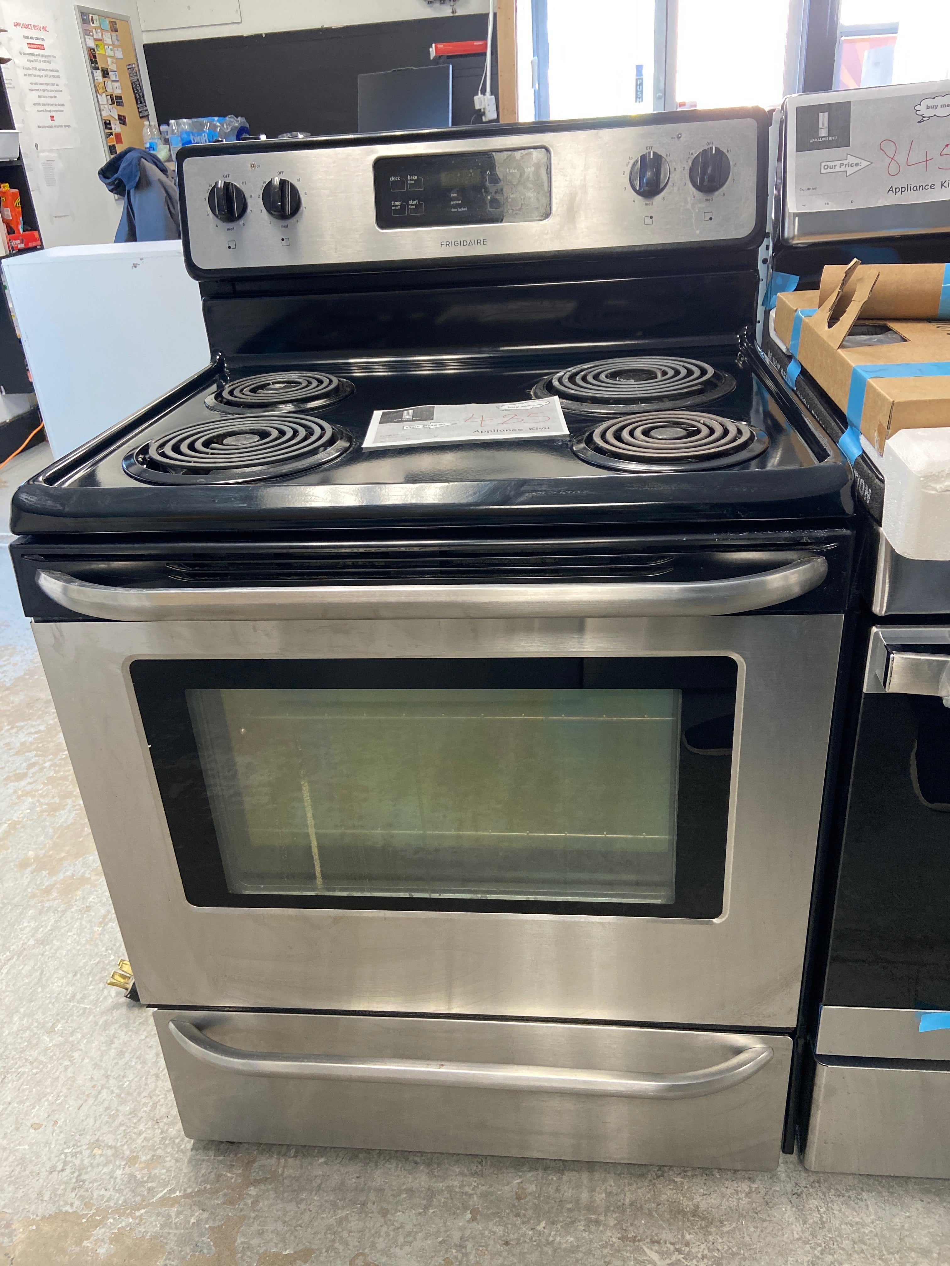 Frigidaire 30" Electric Freestanding Range with Storage Drawer Stainless Steel - CFEF3046LSH