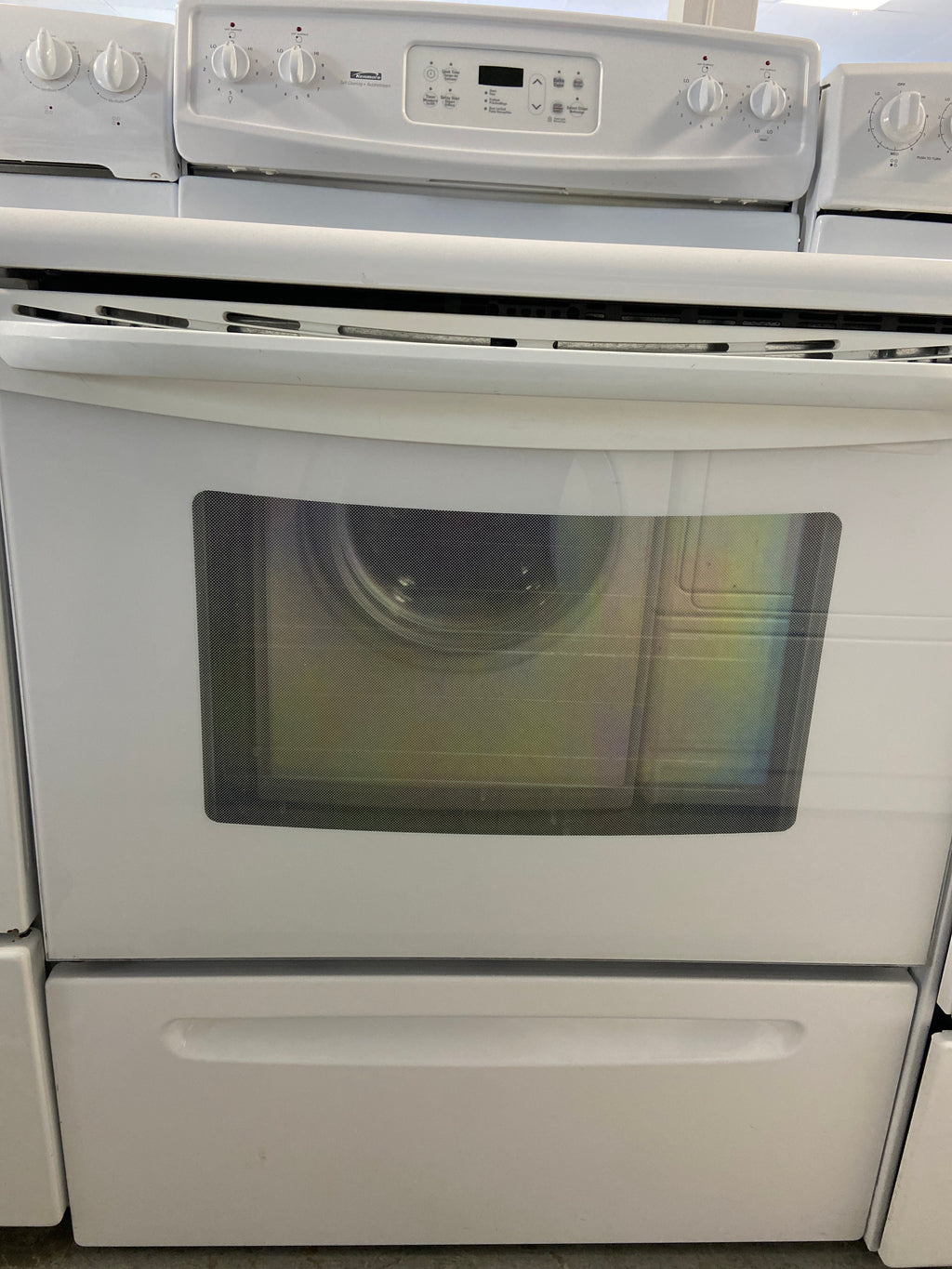 Kenmore 30" Electric Freestanding Range with Storage Drawer White - C970-615121