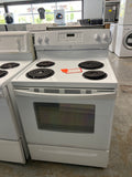 White 30” Kenmore 970C503520 Coil Top Stove (Refurbished)