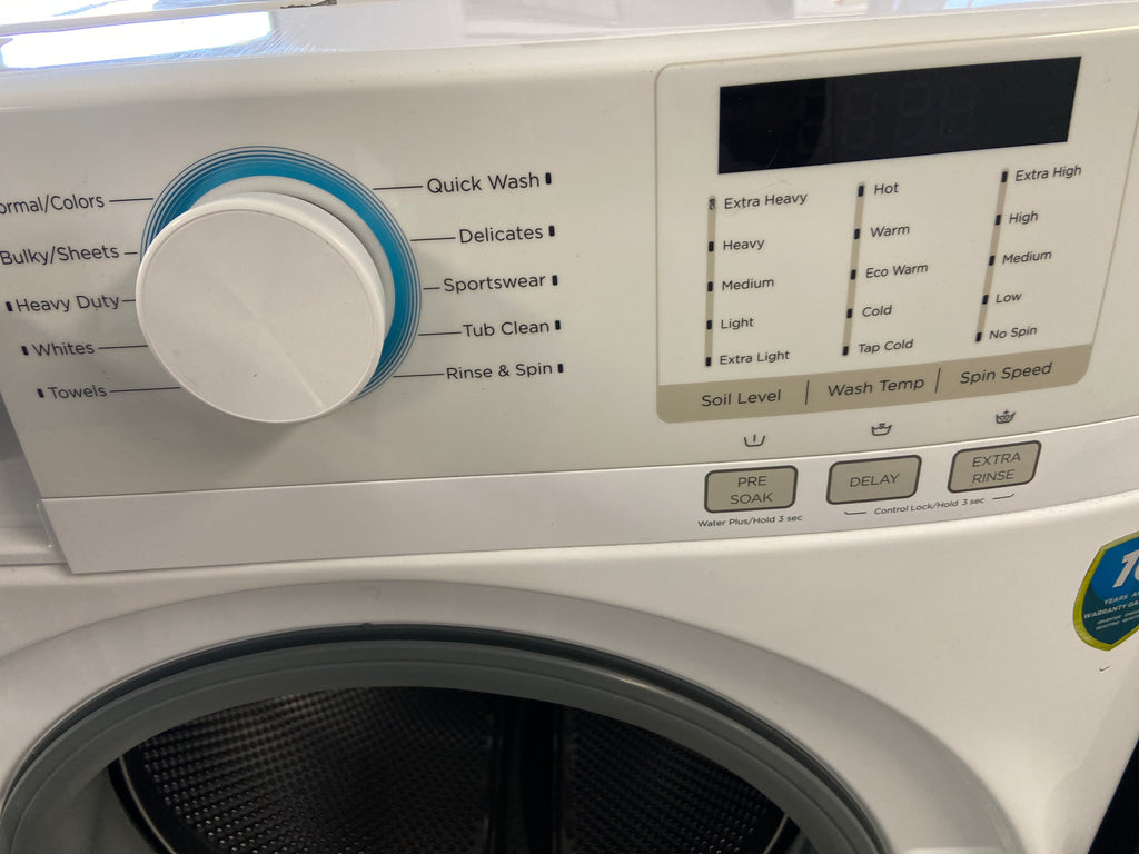 Midea Front Load washer, white, He (high efficiency marked), energy star certified, “Used”, 3 Months Warranty