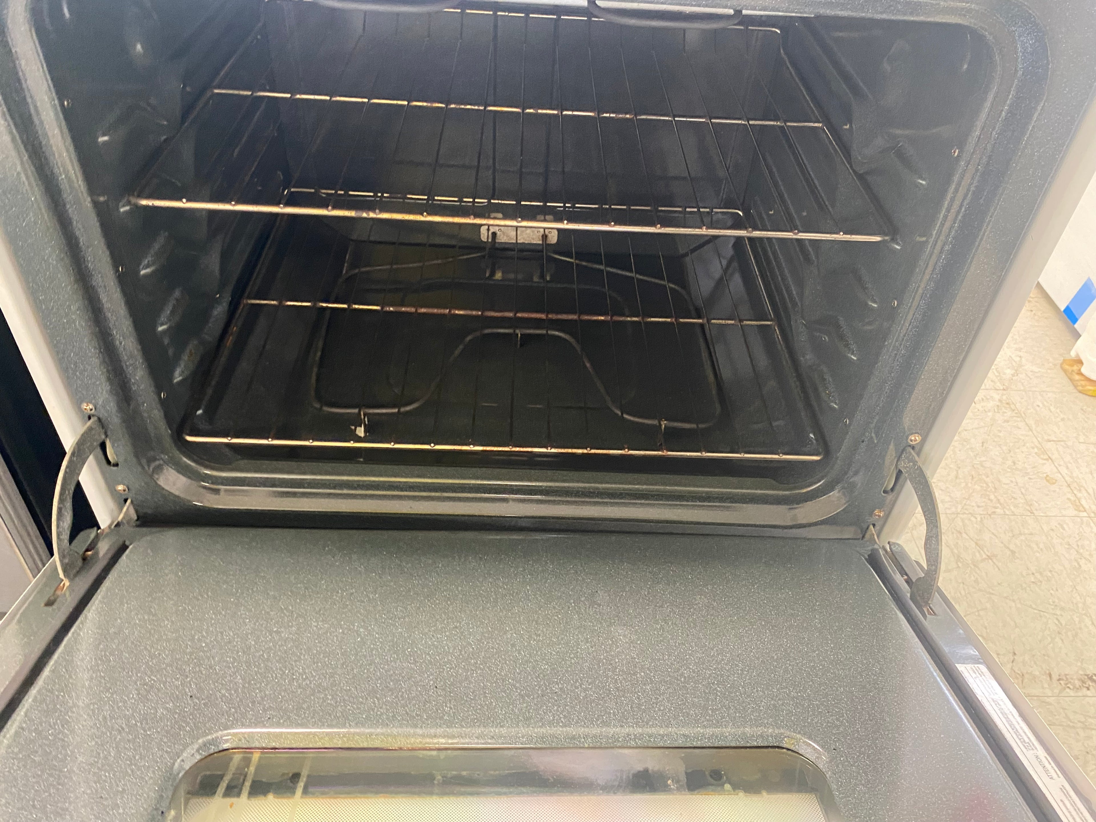 27” Moffat coil top stove "Used"