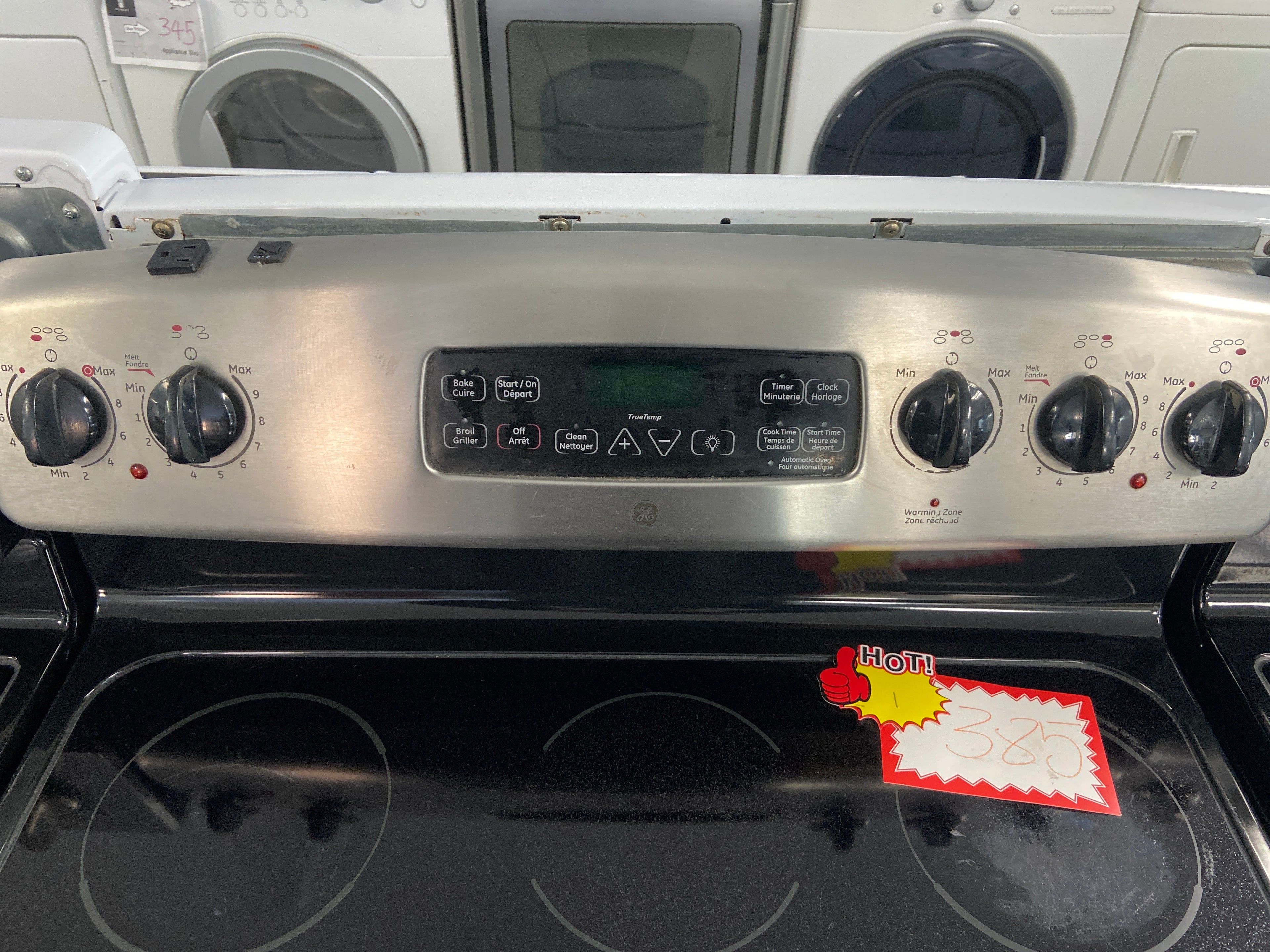 GE 30" Electric Freestanding Range with Storage Drawer Stainless Steel - JCBP80SDM2SS